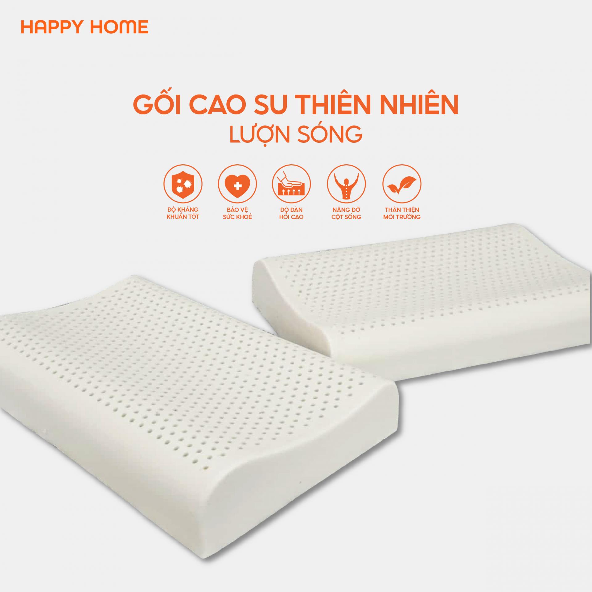 gối cao su non memory foam