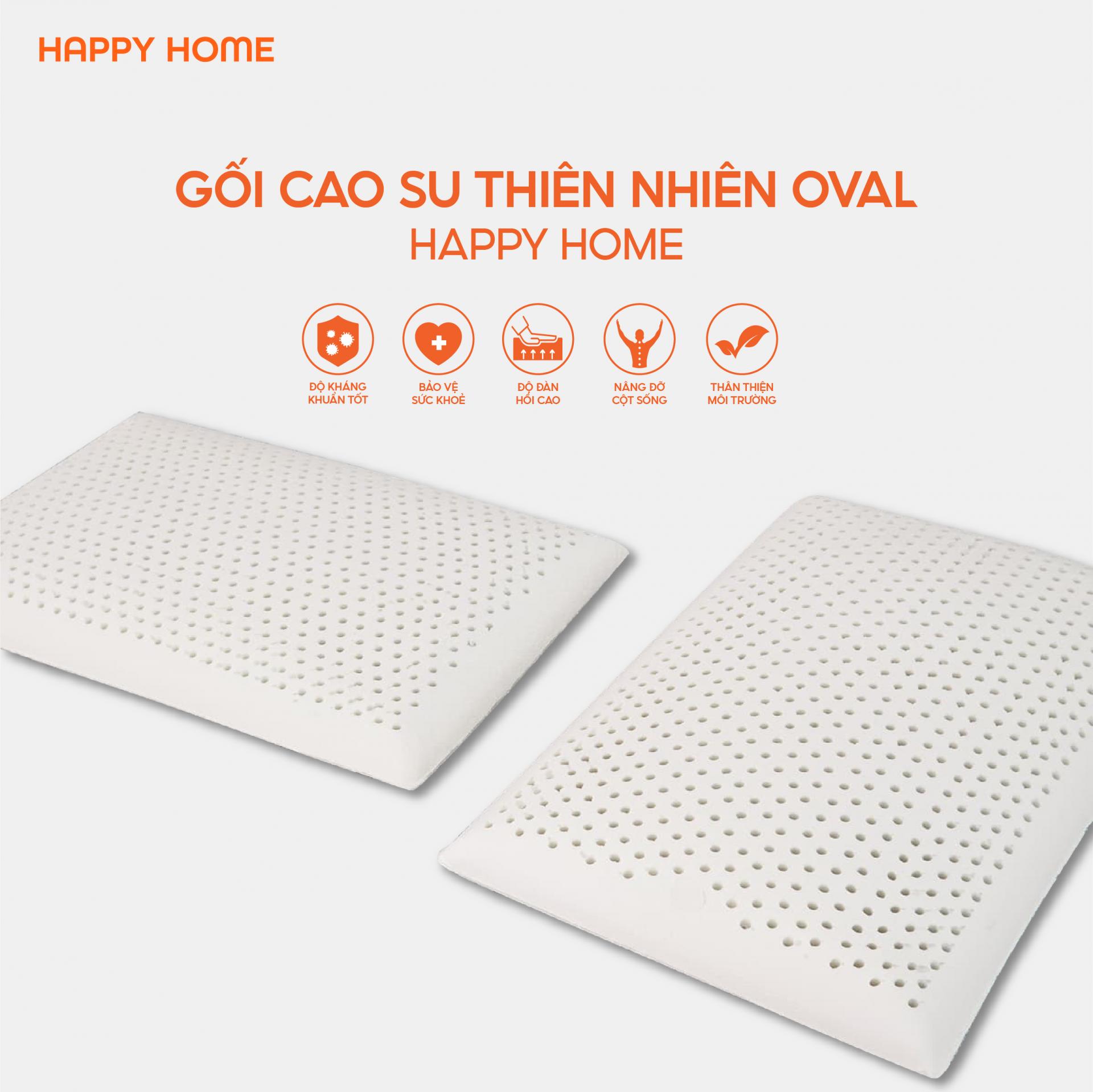 gối cao su non memory foam